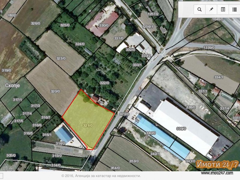 Plac vo Industriska zona -Idrizovo