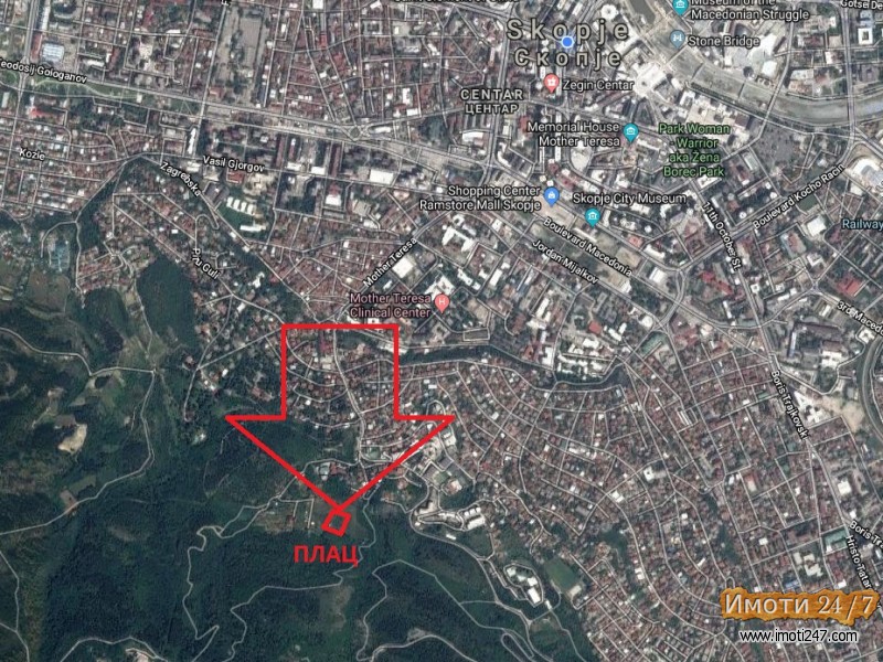 Prodavam plac na Vodno