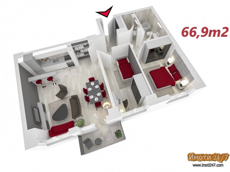 Gradezna firma prodava stanovi vo gradba