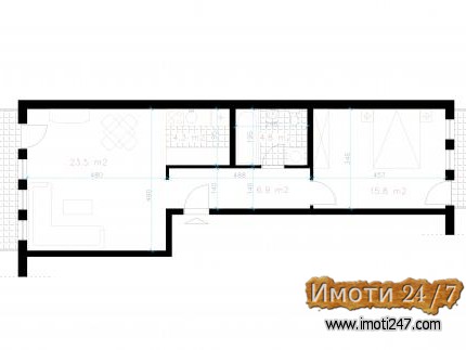 Се продава двособен стан во Центар