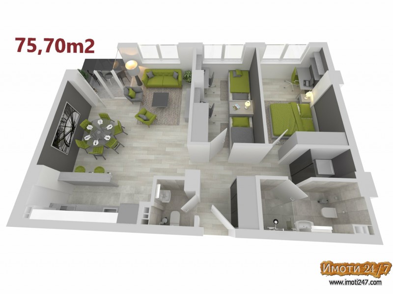 Prodazba na stanovi vo gradba