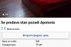 Se prodava stan vo centarot na Struga