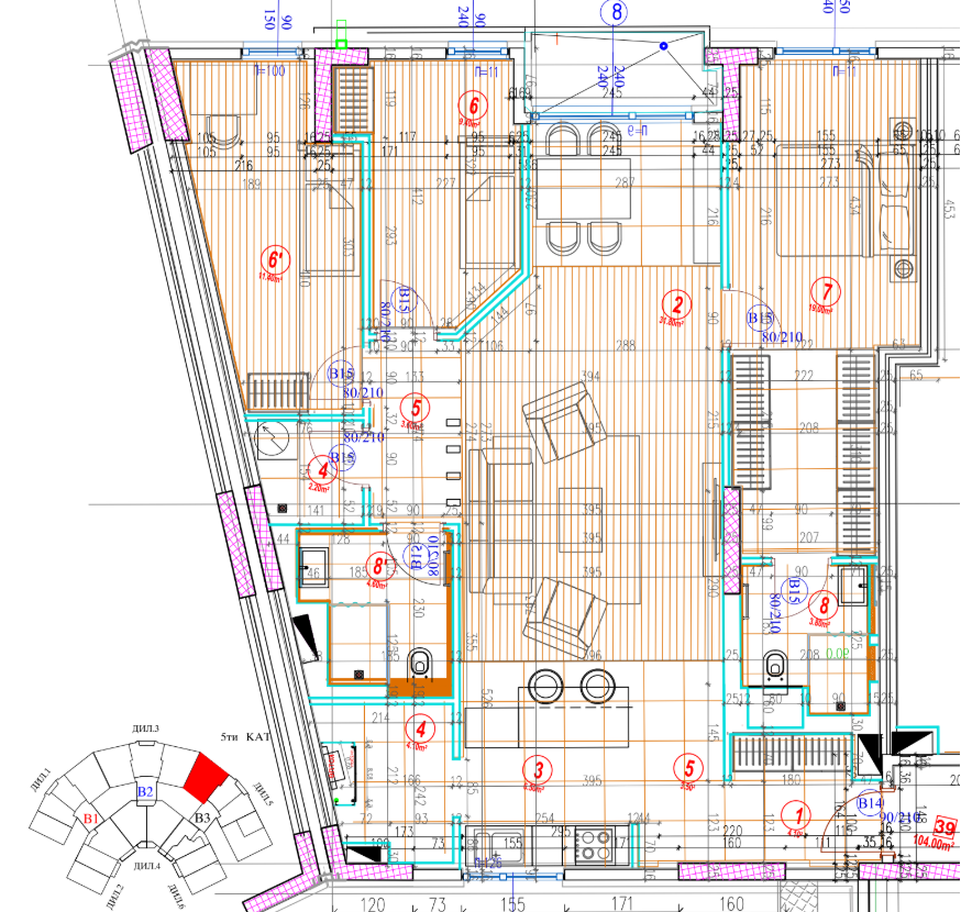 SE PRODAVA STAN 105m2 NA VODNO-PANORAMA RESIDENCE