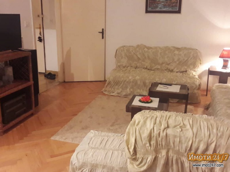 izdavam namesten stan na 1 kat vo Taftalidze 