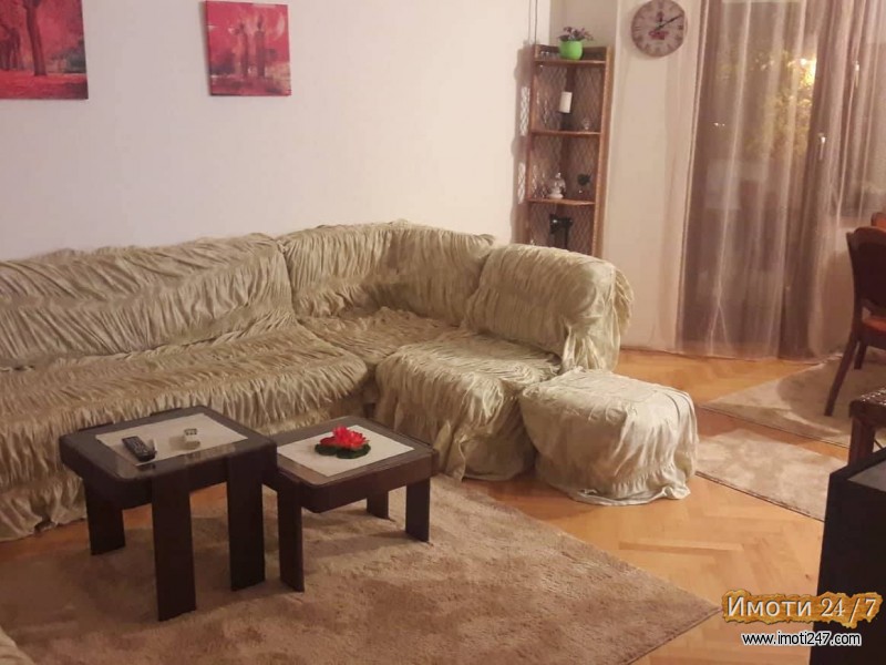 izdavam namesten stan na 1 kat vo Taftalidze 