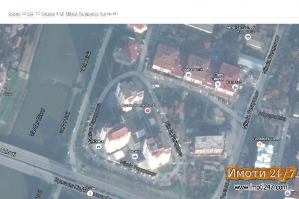 Дуќан од 22 m2 во ТЦ Карпош 4