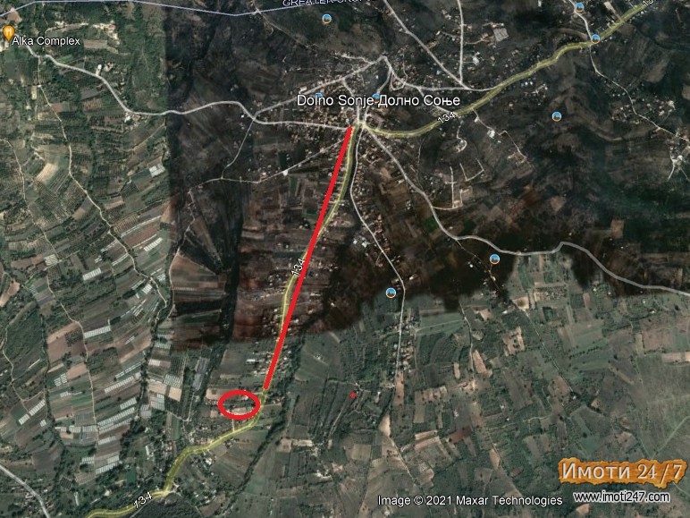 Se prodava plac vo dolno sonje