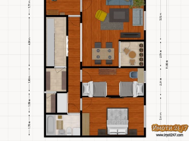 Се продава стан во Ново Лисиче