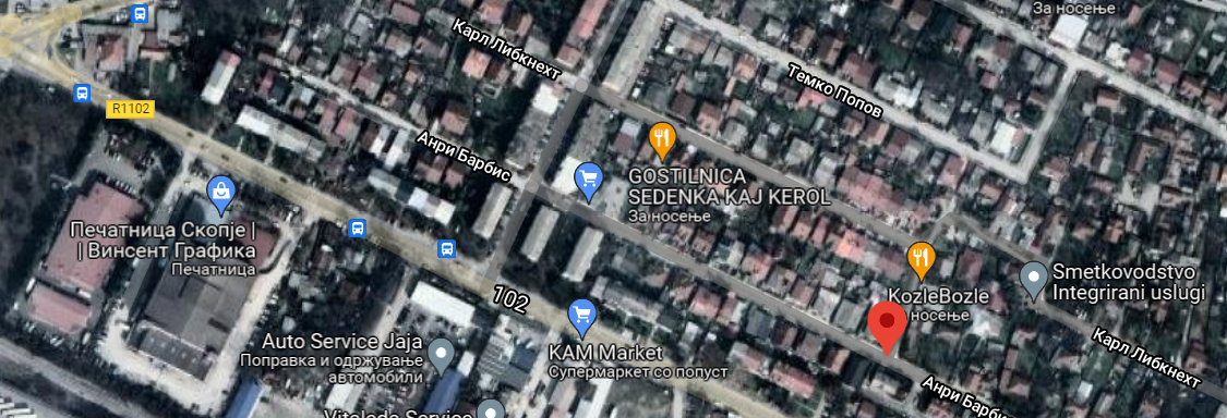 se prodava kuka vo madzari triangla  ul ANRI BARBIS  5 a 250 M2 plac  stan 80 m2 plus 20 m2 podrum  