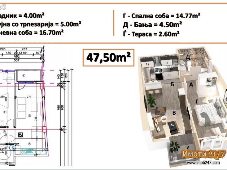 Се продаваат станови кај Шампиоче