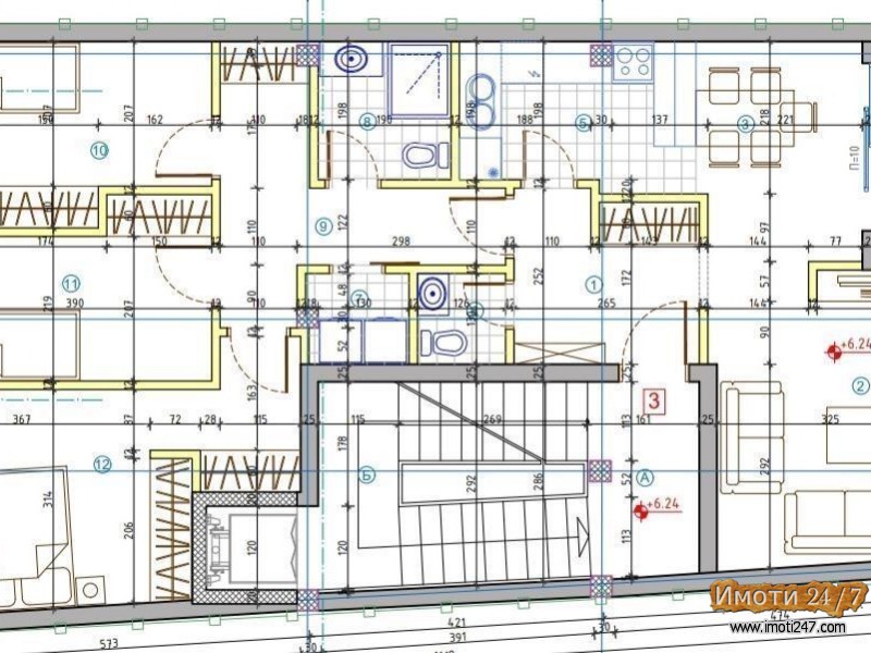Se prodava stan vo gradba vo Karpos 1 od 100m2