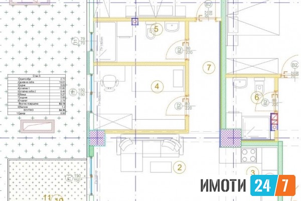 Se prodavaat novi stanovi vo Aleksandrija so dvor 435064m2