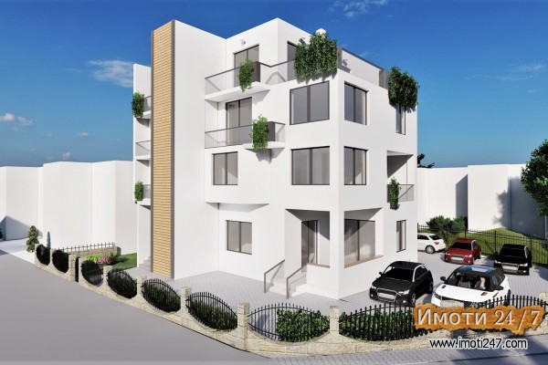 Продажба на станови од 75 м2 94 м2 и 100 м2 во куќа за домување со двор и паркинг во двор