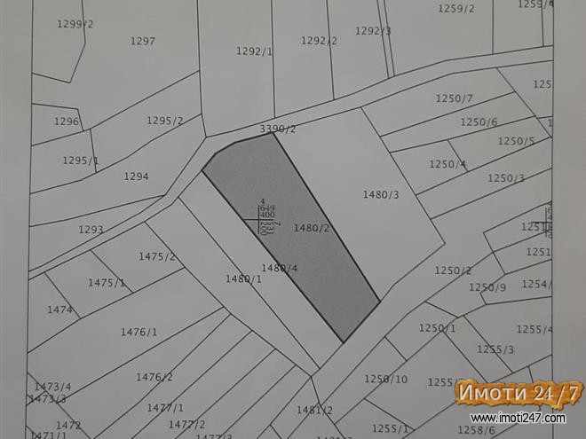Се продава нива-лозје во средно Нерези