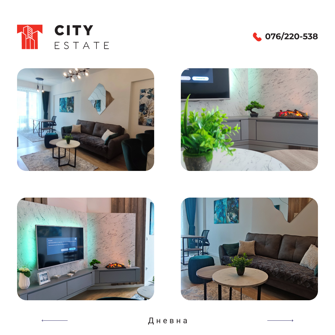 Se izdava stan 50m2 na Vodno Panorama Residence