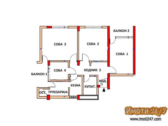Продавам деловен просторстан 85 м2 на Атрактивна локација