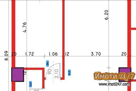 Se prodava nov stan nevselen polunamesten od 60 m2 so imoten list