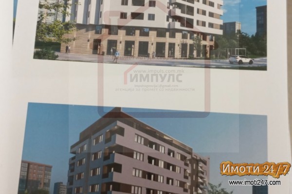 НОВ ЧЕТВОРОСОБЕН СТАН ОД 74М2 КАЈ МЕРЦЕДЕС