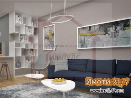 ATRAKTIVEN TROSOBEN STAN NA ATRAKTIVNA LOKACIJA VO TAFTALIDZE 2