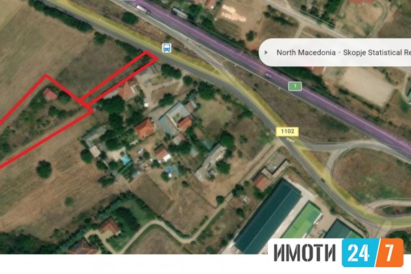 Се продава плац 2000м2 со со викендица Катланово