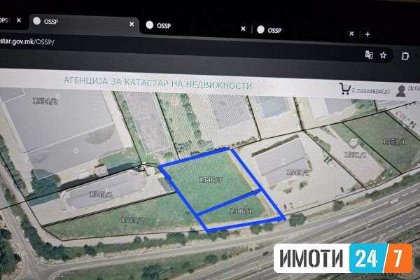 Se prodava gradezna parcela vo Ilinden