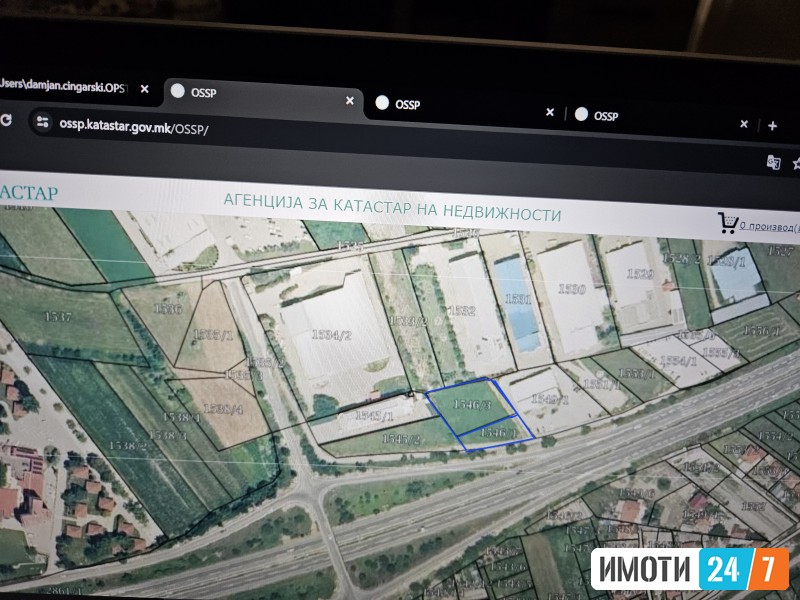 Se prodava gradezna parcela vo Ilinden