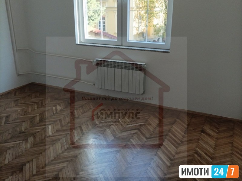 ПРАЗЕН ТРОСОБЕН СТАН НА ИДЕАЛНА ЛОКАЦИЈА ВО ЦЕНТАР