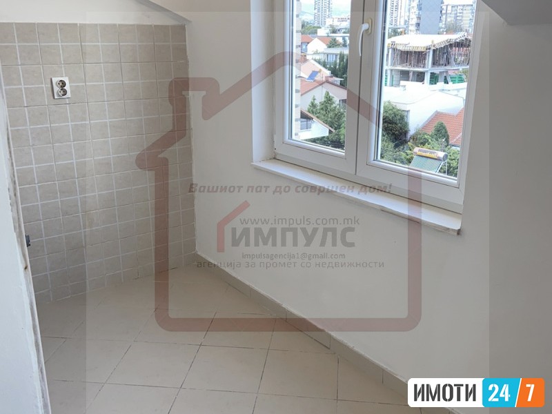 ПРАЗЕН ТРОСОБЕН СТАН СО ЛОКАЦИЈА ВО ТАФТАЛИЏЕ 2