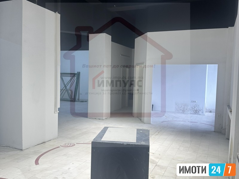 ПРАЗЕН ДЕЛОВЕН ПРОСТОР СО ЛОКАЦИЈА ВО КАПИШТЕЦ