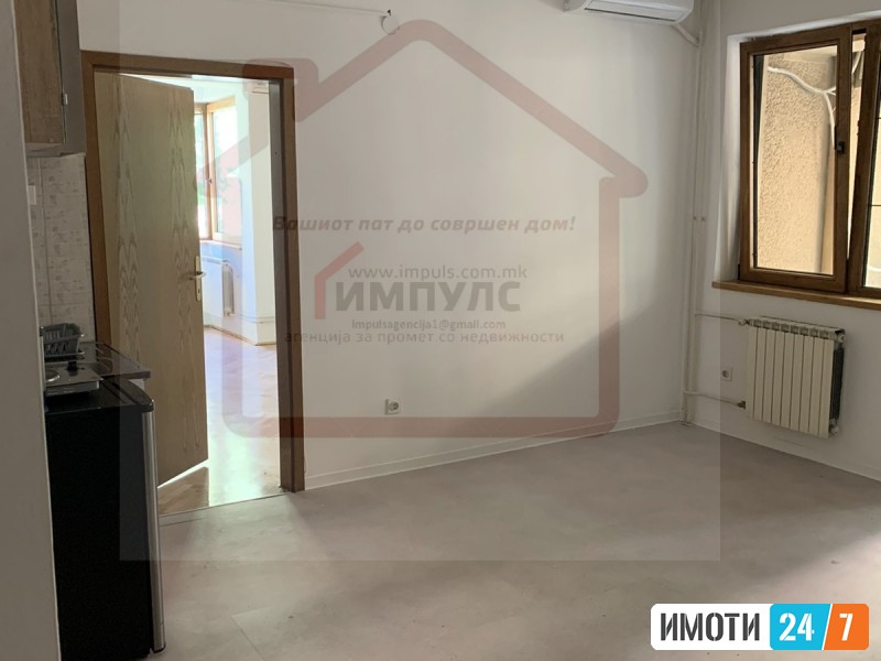 ПРАЗЕН ТРОСОБЕН СТАН СО ЛОКАЦИЈА ВО СТРОГ ЦЕНТАР