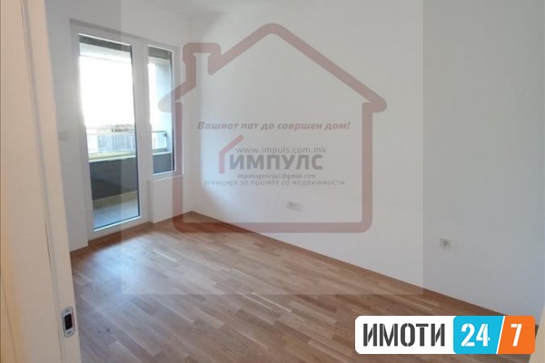 ПРАЗЕН ТРОСОБЕН СТАН НА ИДЕАЛНА ЛОКАЦИЈА ВО АЕРОДРОМ