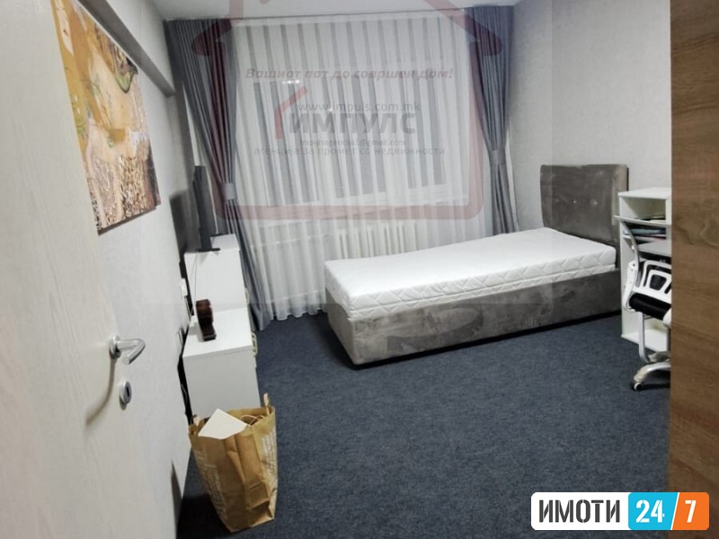 ПРЕКРАСЕН ТРОСОБЕН СТАН СО ЛОКАЦИЈА ВО КАРПОШ 4