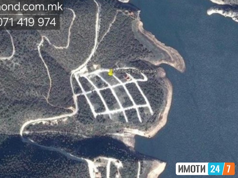 PLAC NA KOZJAK 400m2 SO SKAP POGLED KON EZEROTO