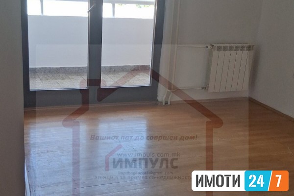 ПРАЗЕН ДВОСОБЕН СТАН НА ОДЛИЧНА ЛОКАЦИЈА ВО АЕРОДРОМ