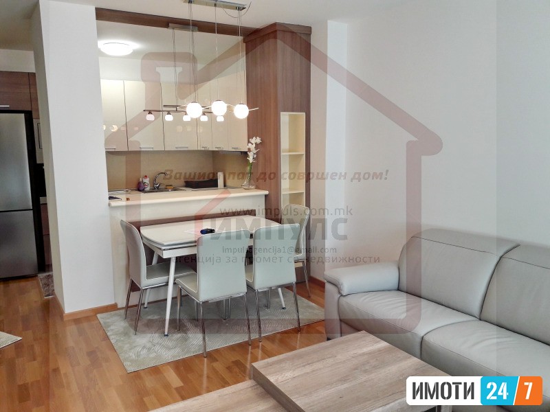 SE IZDAVA KOMFOREN TROSOBENN STAN SO LOKACIJA VO KARPOSH 1