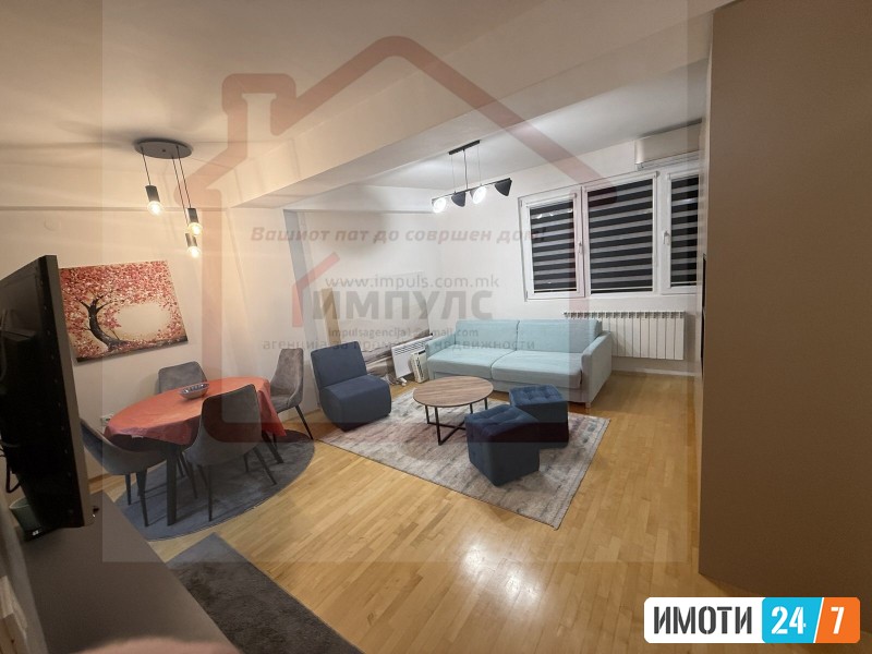 SE IZDAVA DVOSOBEN STAN NA ODLICNA LOKACIJA VO KAPISTEC