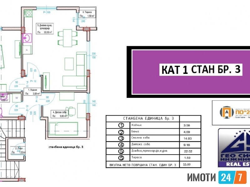 СТАНОВИ ВО ГРАДБА - ОХРИД