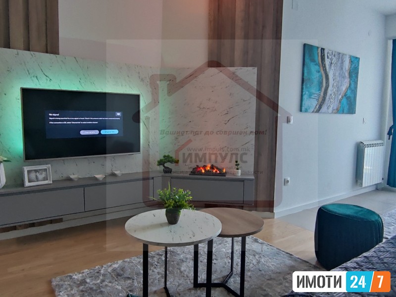 ATRAKTIVEN DVOSOBEN STAN NA ODLICNA LOKACIJA VO CENTARVODNO