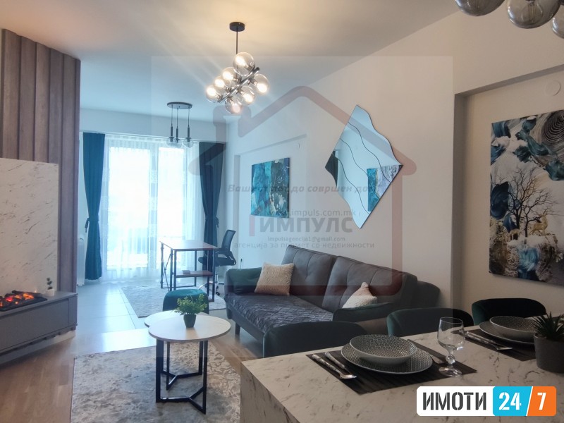 ATRAKTIVEN DVOSOBEN STAN NA ODLICNA LOKACIJA VO CENTARVODNO