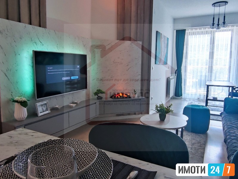 ATRAKTIVEN DVOSOBEN STAN NA ODLICNA LOKACIJA VO CENTARVODNO