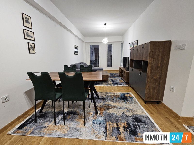 Се изнајмува нов модерно наместен стан 4 степени Аеродром