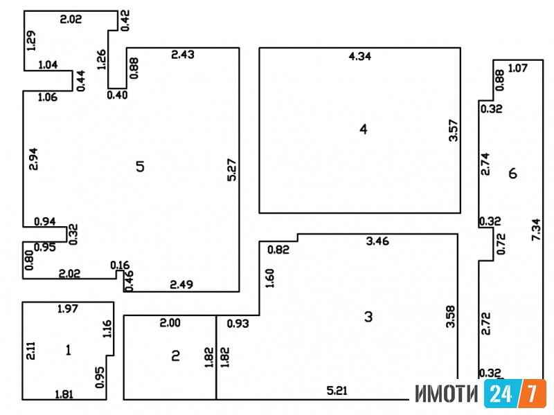 ИТНО СЕ ПРОДАВА СТАН ВО СТРОГ ЦЕНТАР – 74 м²