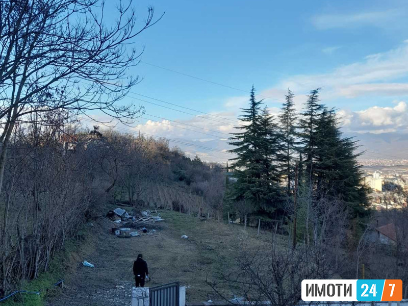 Ексклузивен плац на Водно со панорамски поглед кон цело Скопје – 960м²