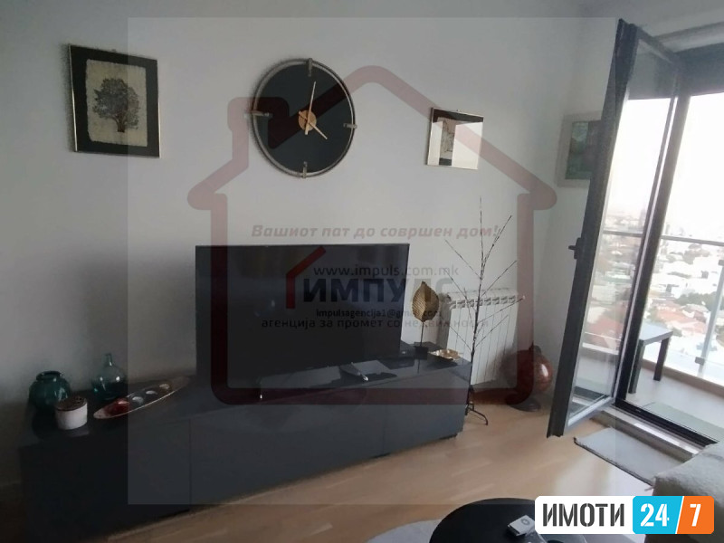 DVOSOBEN STAN ZA IZNAJMUVANJE VO PANORAMA RESIDENCE