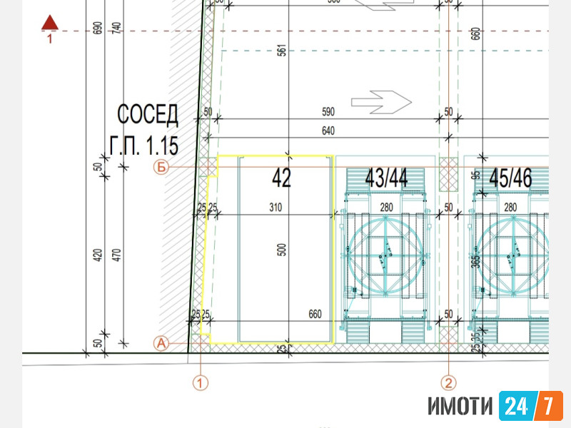 Se prodava Stan od 54 m2 I parking od 17 m2 vo Centarblizu vero djambo