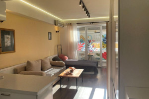 Се изнајмува реновирана гарсоњера 31m²