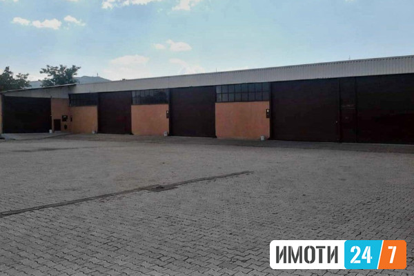 Se izdava magacinski prostor od 100 do 600m2  visina 5 m lizgacki vrati kamionski pristap kameri