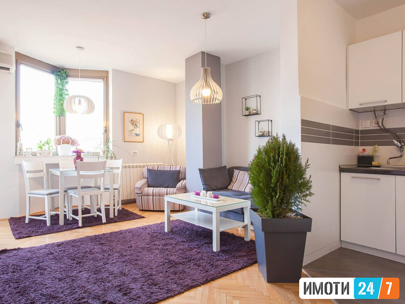 Komplet namesten dvosoben stan 39 m2 vo Debar Maalo