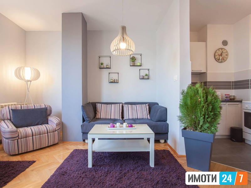 Komplet namesten dvosoben stan 39 m2 vo Debar Maalo