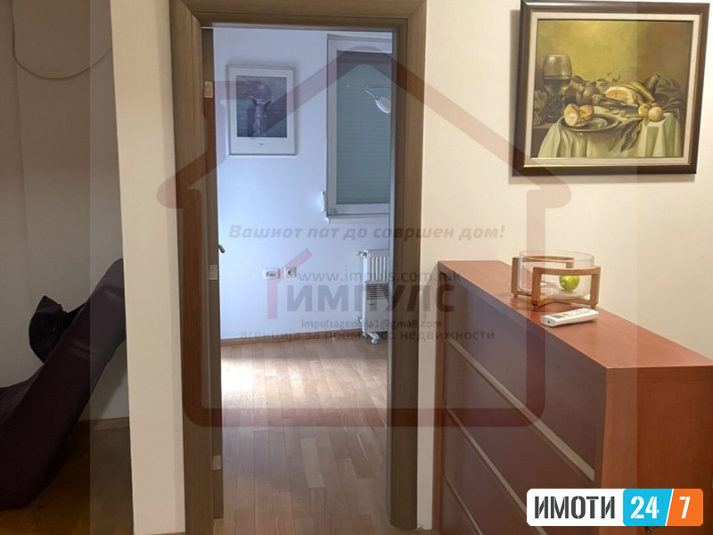 SE IZDAVA TROSOBEN STAN SO LOKACIJA VO DEBAR MAALO